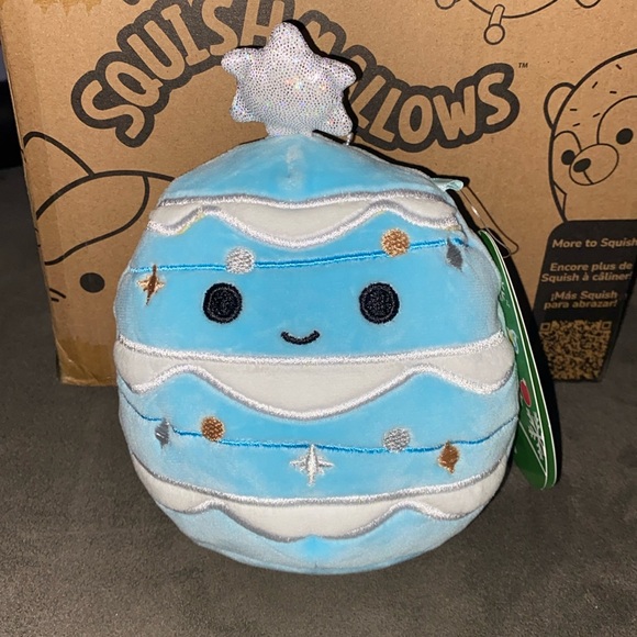 Squishmallows Keiko the blue Christmas tree - Picture 1 of 5